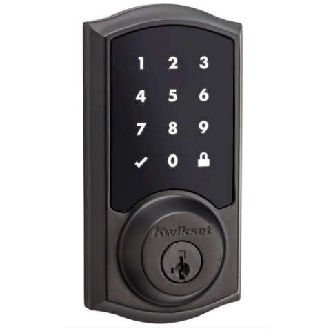 Kwikset 915TRL-11PS Smartcode Touchscreen Electronic Deadbolt with Smartkey