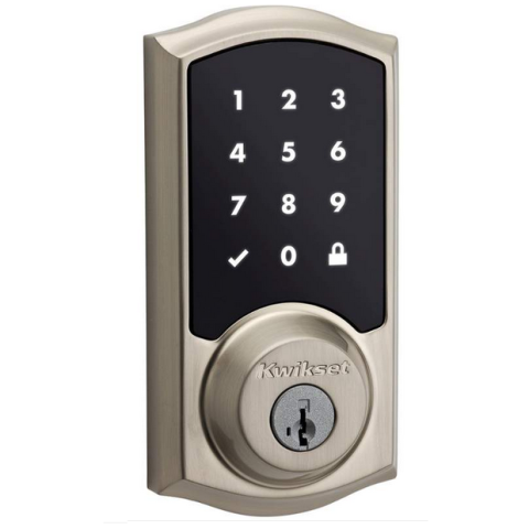 Kwikset 915TRL-15S Smartcode Touchscreen Electronic Deadbolt with Smartkey