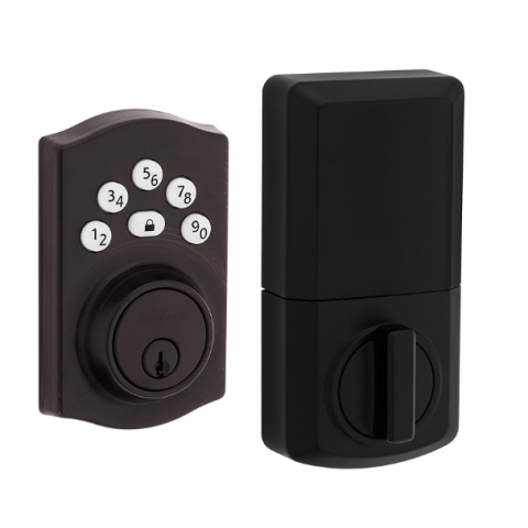 Kwikset 9240TRL Traditional Powerbolt  Touchpad Electronic Deadbolt Venetian Bronze