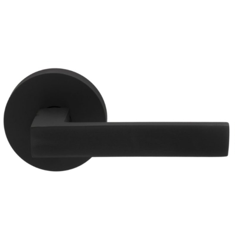 Omnia 930MD Square Door Lever Set with Modern Rose Oil Rubbed Bronze (US10B)