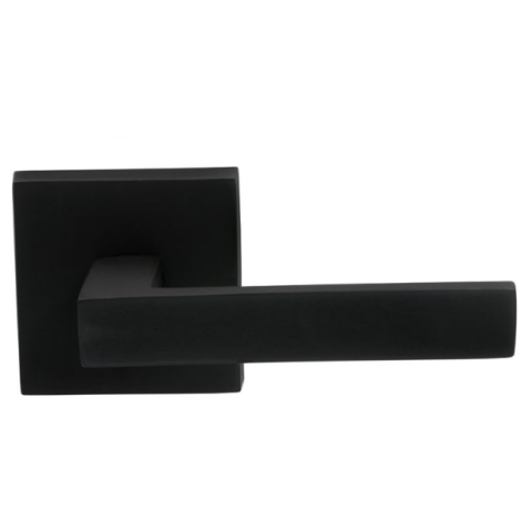 Omnia 930SQ Square Door Lever Set with Square Rose Oil Rubbed Bronze (US10B)