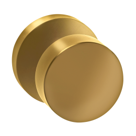 Omnia 935MD Modern Door Knob Set with Modern Rose