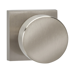 Omnia 935SQ-15 Modern Door Knob Set with Square Rose