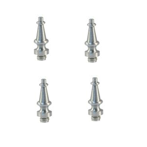 Emtek 97213 Solid Brass Steeple Finial tip Satin Nickel (US15)