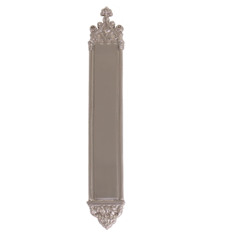 Brass Accents Renaissance Collection Gothic Push Plate