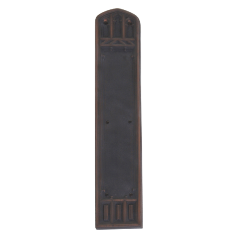 Brass Accents Renaissance Oxford Push Plate 