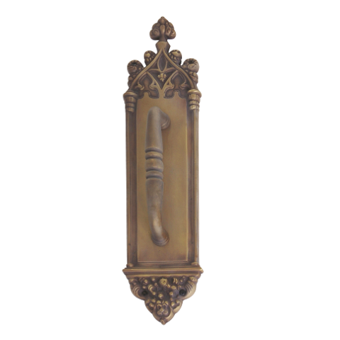 Brass Accents Renaissance Collection Gothic Pull Plate