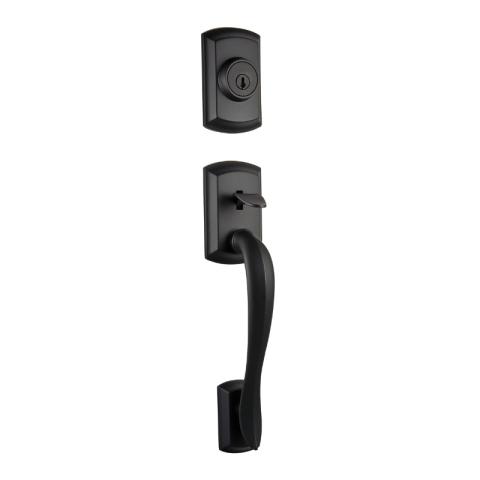 Kwikset Avalon Handleset in Iron Black (514)