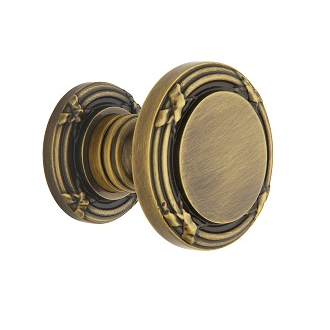 Baldwin Estate 5013 door Knob Set Satin Brass and Black (050)