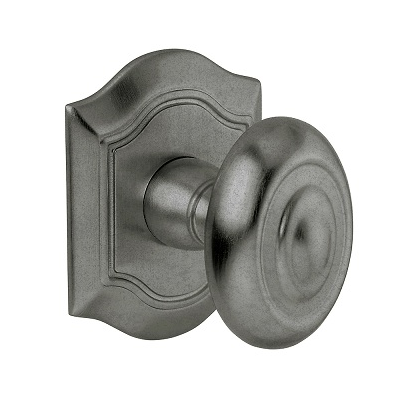 Baldwin Estate 5077 Bethpage door Knob Set Distressed Antique 