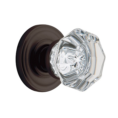 Baldwin Estate Pre-Configured 5080 Filmore Door Knob Set 102 Oil Rubbed Bronze