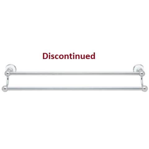 Baldwin Laguna 24" Double Towel Bar Polished Chrome (260)