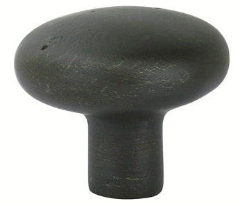 Emtek Sandcast Bronze Round Cabinet Knob 86057, 86058, 86117