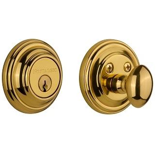 Nostalgic Warehouse CLASGL Classic Single Cylinder Deadbolt