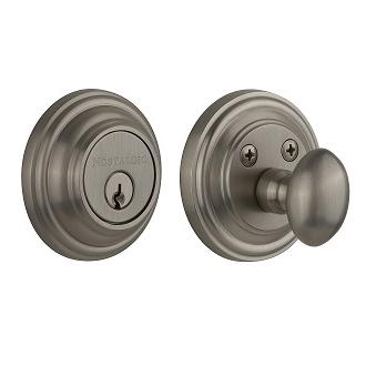 Nostalgic Warehouse CLASGL Classic Single Cylinder Deadbolt