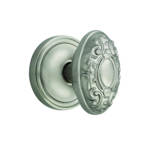 Nostalgic Warehouse Victorian with Classic Rose Satin Nickel 