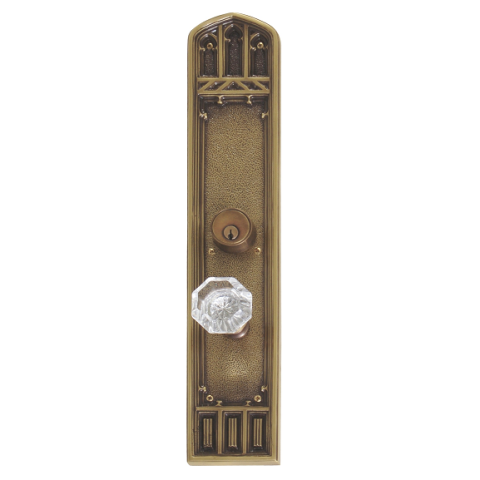 Brass Accents Renaissance Collection Oxford Entrance Set