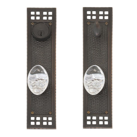 Brass Accents D05-K535 Arts and Crafts Collection Deadbolt Plate