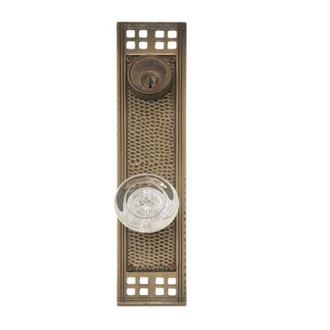 Brass Accents D05-K535 Arts and Crafts Collection Deadbolt Plate