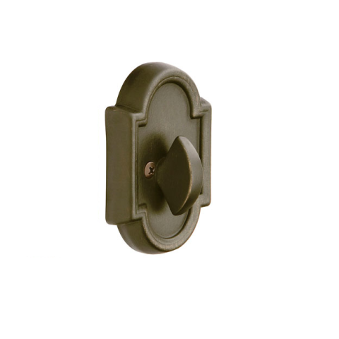 Emtek 8572 #11 Style Single Sided Deadbolt Medium Bronze (MB)