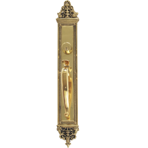 Brass Accents Renaissance Collection Apollo Mortise Handleset