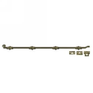 Deltana FPG42 42" Solid Brass Heavy Duty Offset Surface Bolt