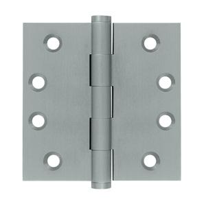 Deltana 4" x 4" Square Corner Solid Brass Hinges (Pair) DSB4