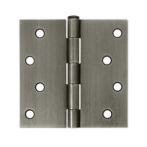 Deltana 4" x 4" Square Corner Residential Steel Hinges S44R