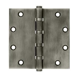 Deltana 5" x 5" Square Corner Ball Bearing Solid Brass Hinges DSB55B15a