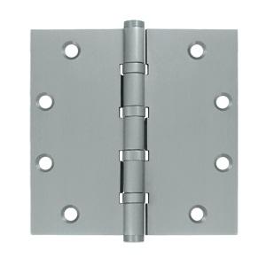 Deltana 5" x 5" Square Corner Ball Bearing Solid Brass Hinges DSB55B26d