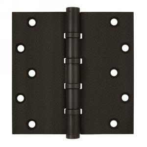 Deltana 6" x 6" Square Corner Ball Bearing Solid Brass Hinges DSB66BB