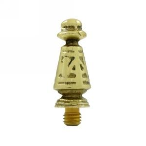 Deltana Solid Brass OrnateTip Finial