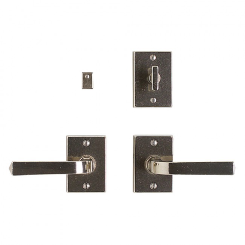 Rocky Mountain E205 Rectangular Metro Escutcheon with IP214 Privacy mortise bolt