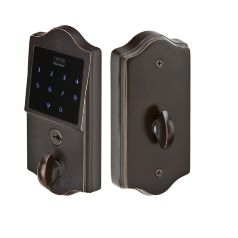 Emtek E3002 EMTouch Classic Style Electronic Deadbolt in Oil Rubbed Bronze