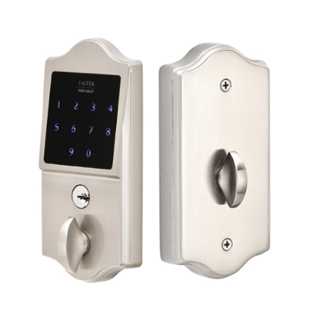 Emtek E3002 EMTouch Classic Style Electronic Deadbolt Satin Nickel