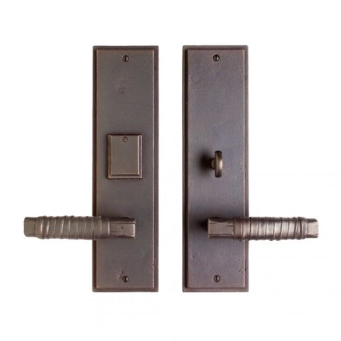 Rocky Mountain E362,E363,E360 3-1/2" x 13" Stepped Escutcheon Entry Set