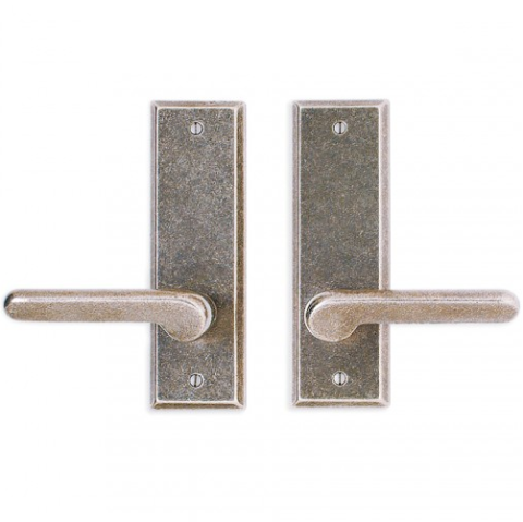 Rocky Mountain E410 Rectangular Escutcheon with Rock Creek Lever