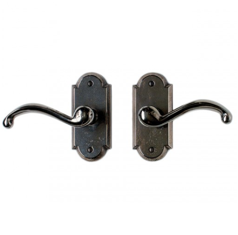 Rocky Mountain E701 Arched Escutcheon with choice of Knob or Lever