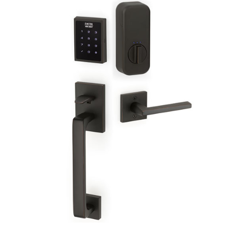 Emtek EMP0103 EMPowered™ Touchscreen Keypad Baden Entry Set Oil Rubbed Bronze