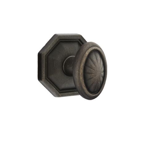 Emtek Parma Door knob with #15 Rose Medium Bronze Patina (MB)