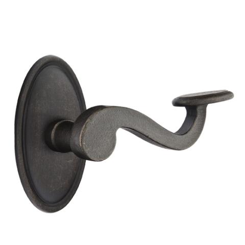 Emtek Padua Door lever with #14 Rose Medium Bronze Patina (MB)