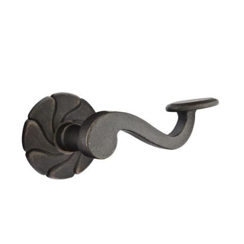 Emtek Padua Door lever with #17 Rose Medium Bronze Patina (MB)