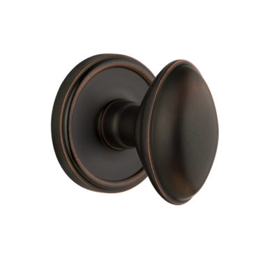 Grandeur Eden Prairie Knob with Georgetown Rose Timeless Bronze