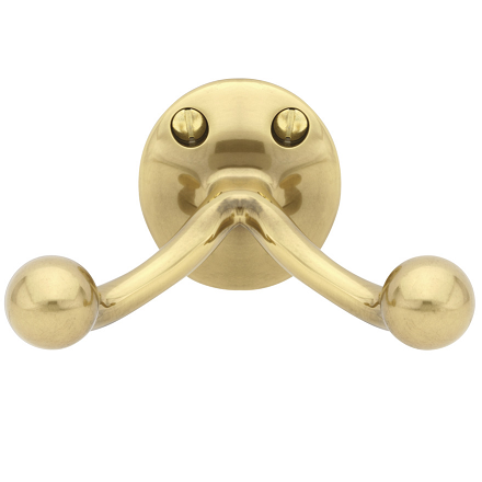 Emtek 2607 Brass Double Hook French Antique (US7)