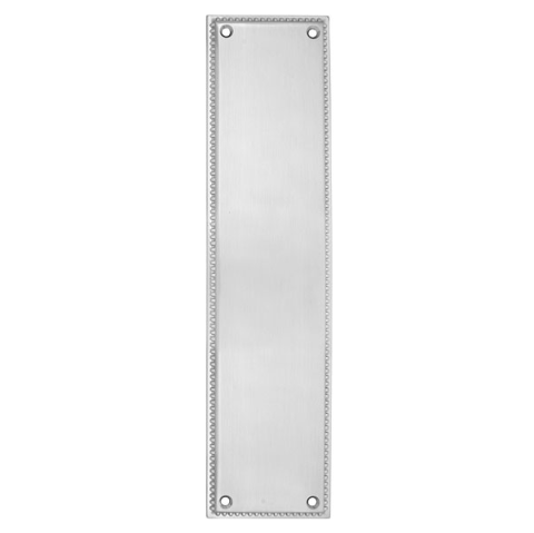 Emtek Brass Knoxville Push Plate Satin Nickel 86081