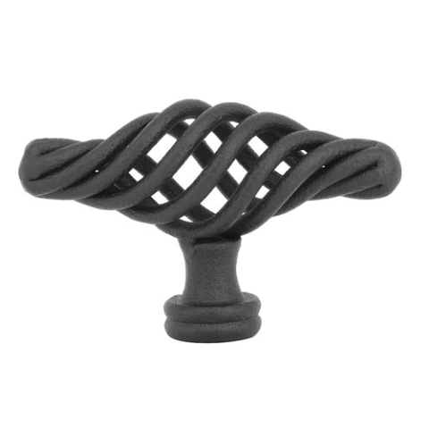 Emtek Wrought Steel Bastogne Cabinet Knob 76017,76018