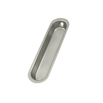 Deltana FP828-15 4" Flush Pull Satin Nickel