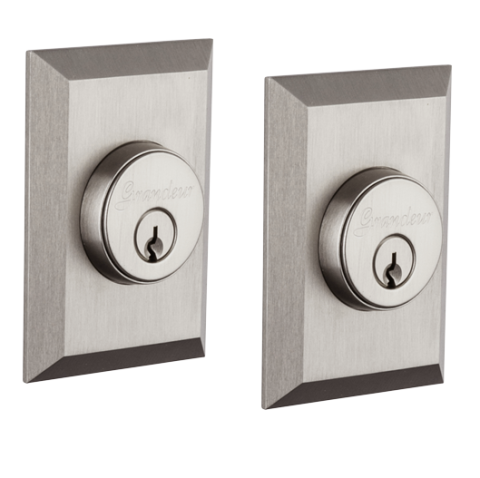 Grandeur Fifth Avenue Double Cylinder Deadbolt Satin Nickel (SN)