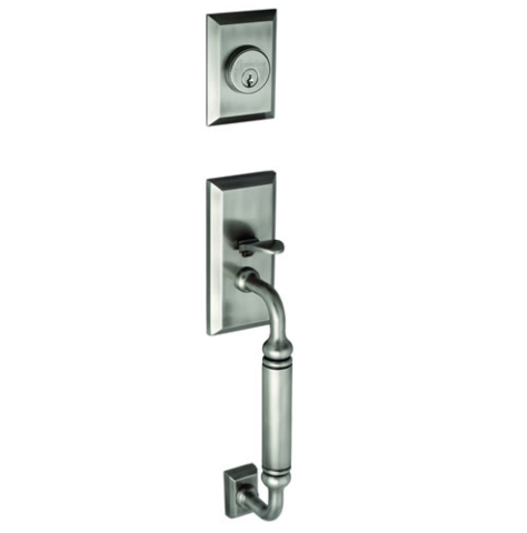 Grandeur Fifth Avenue Handleset shown in Antique Pewter