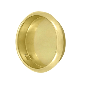 Deltana FP221R-3 Flush Pull Polished Brass